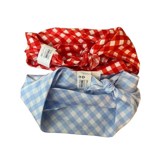 Icing Plaid Headband Bandanas New - Picture 2 of 2